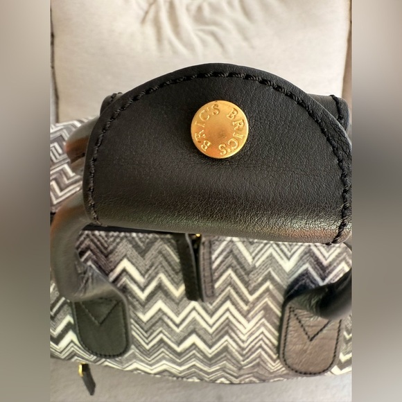 Missoni for Bric's black zig zag weekender bag - Picture 5 of 8
